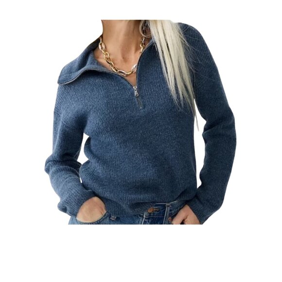 J. Crew Women's Half-zip Sweater XS - Picture 7 of 9